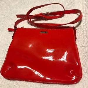 Kate Spade patent leather cross body bag!